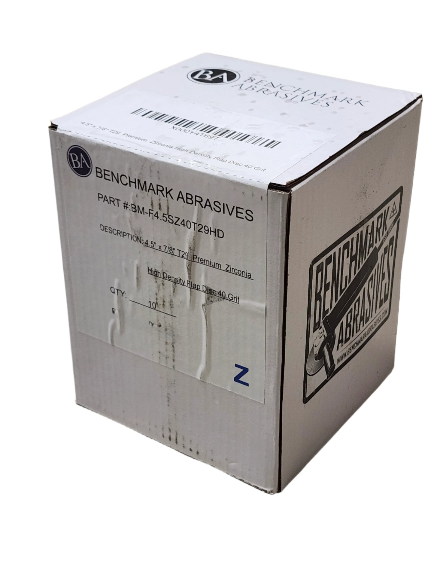 BM-T-29 BENCHMARK 4.5"- 40 Grit Flap Disc - 7/8"