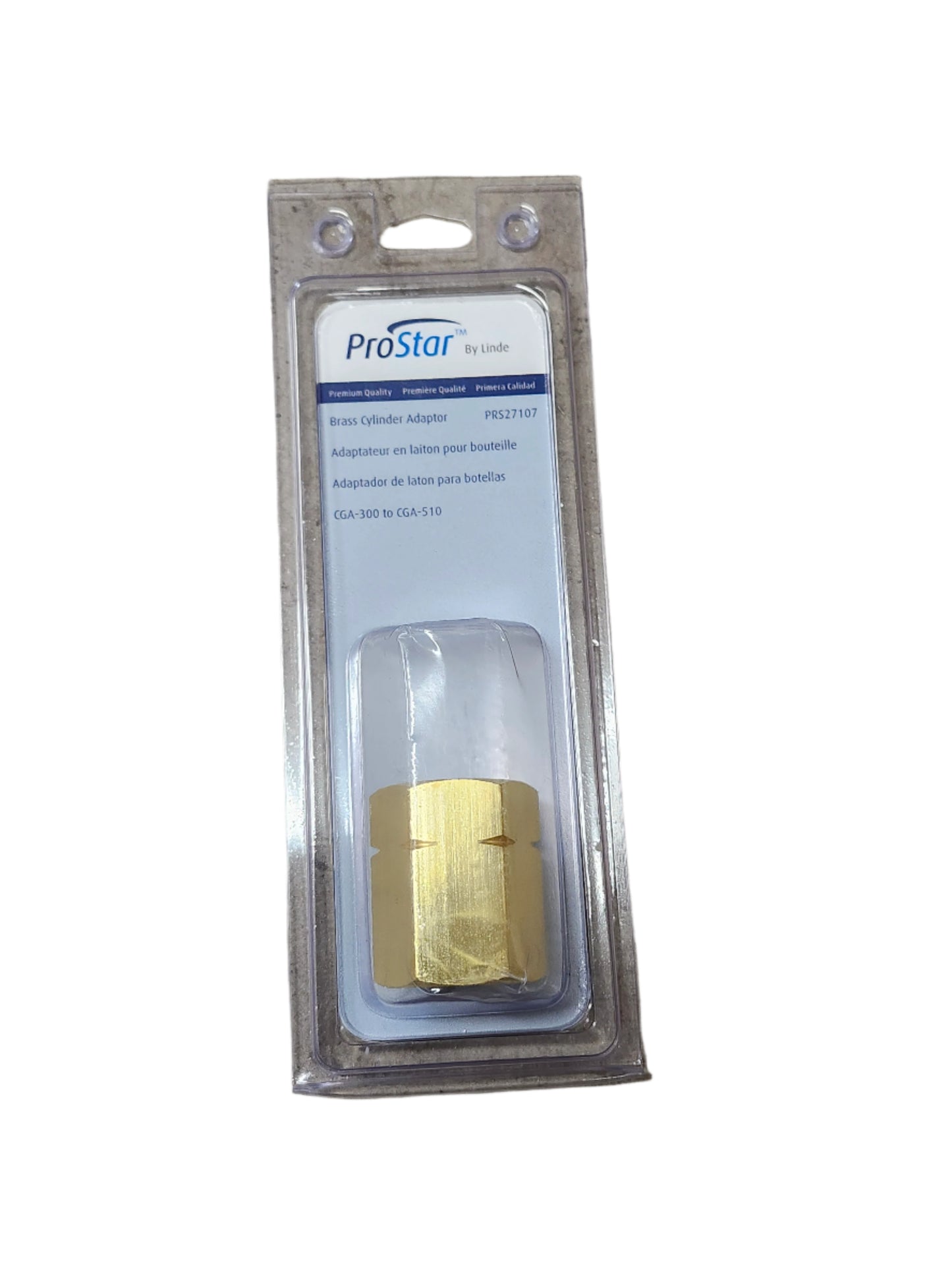 Pro Star - Brass Cylinder Adapter - CGA 300 to CGA 510