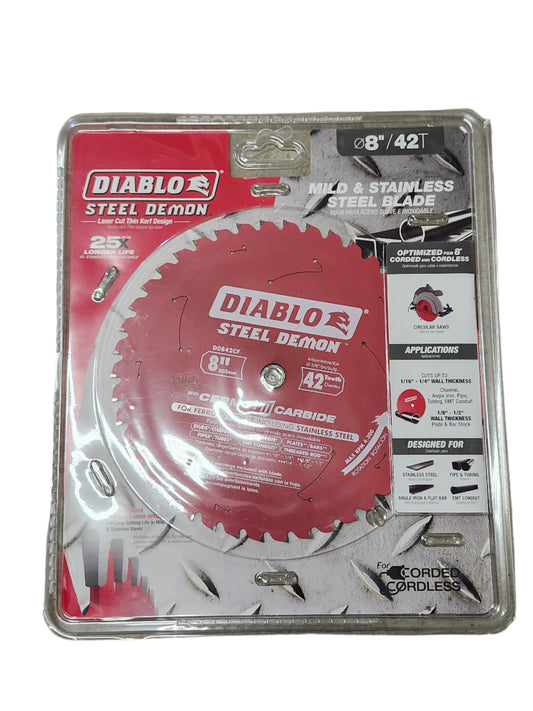 Diablo 8" - Steel Demon Circular Saw Blade