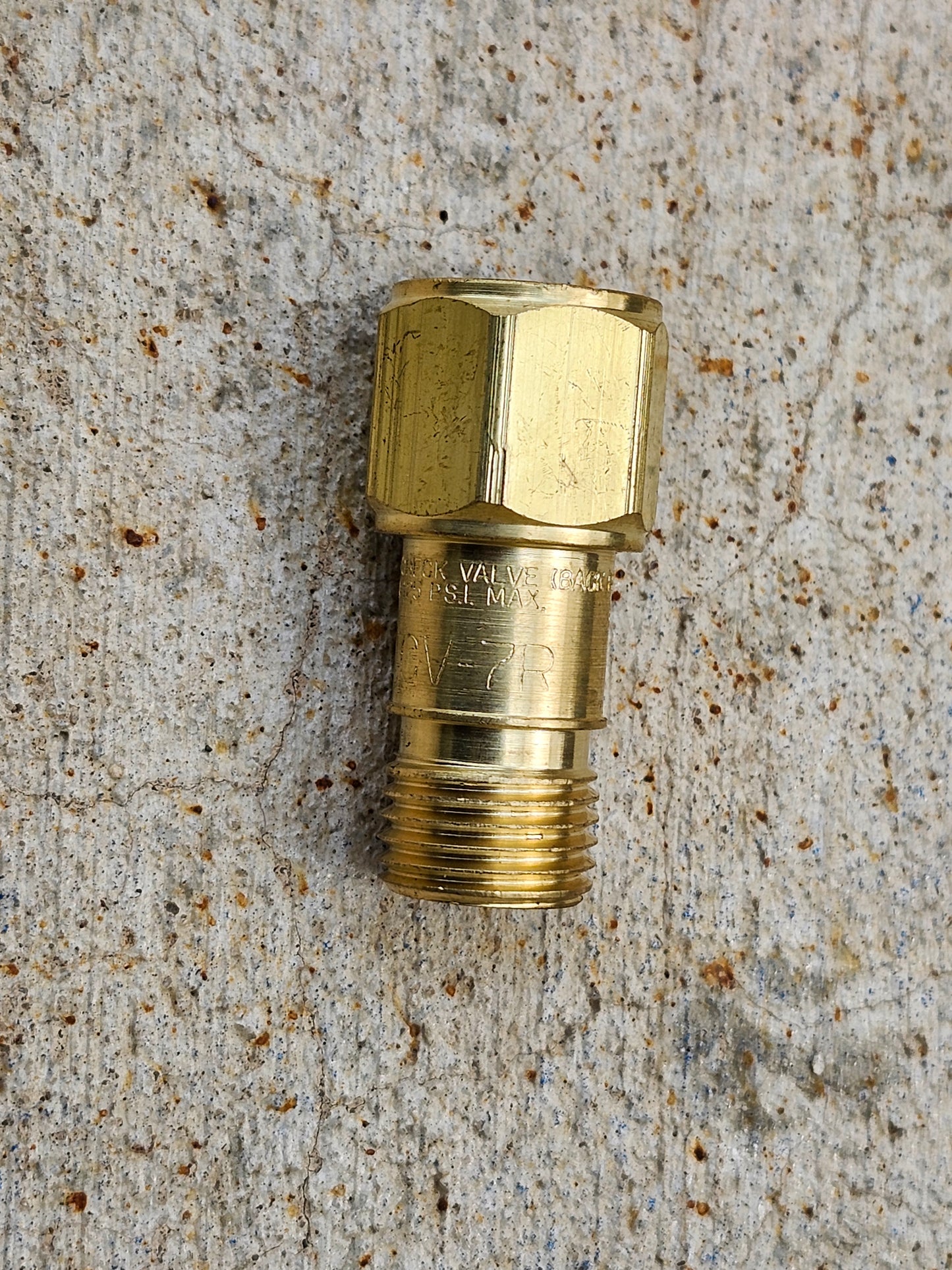 CV-7R Torch model check valve