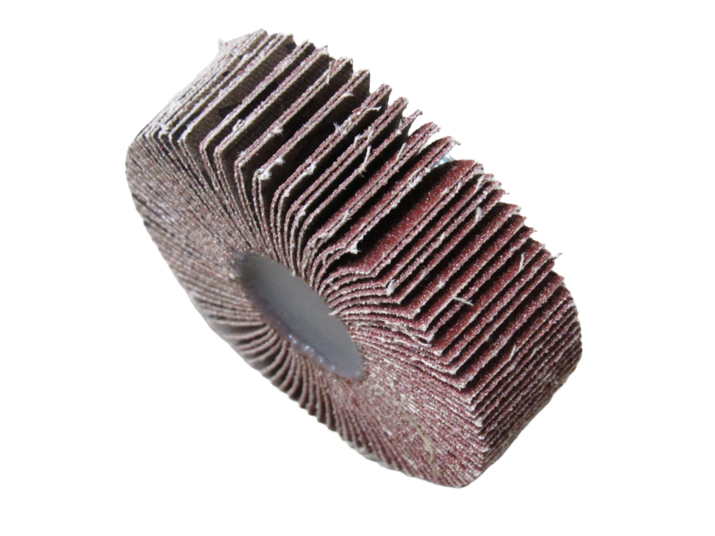 52621 - 3" Threaded Abrasive Flap Wheel - 3" Dia. 1" Width, 60 Grit