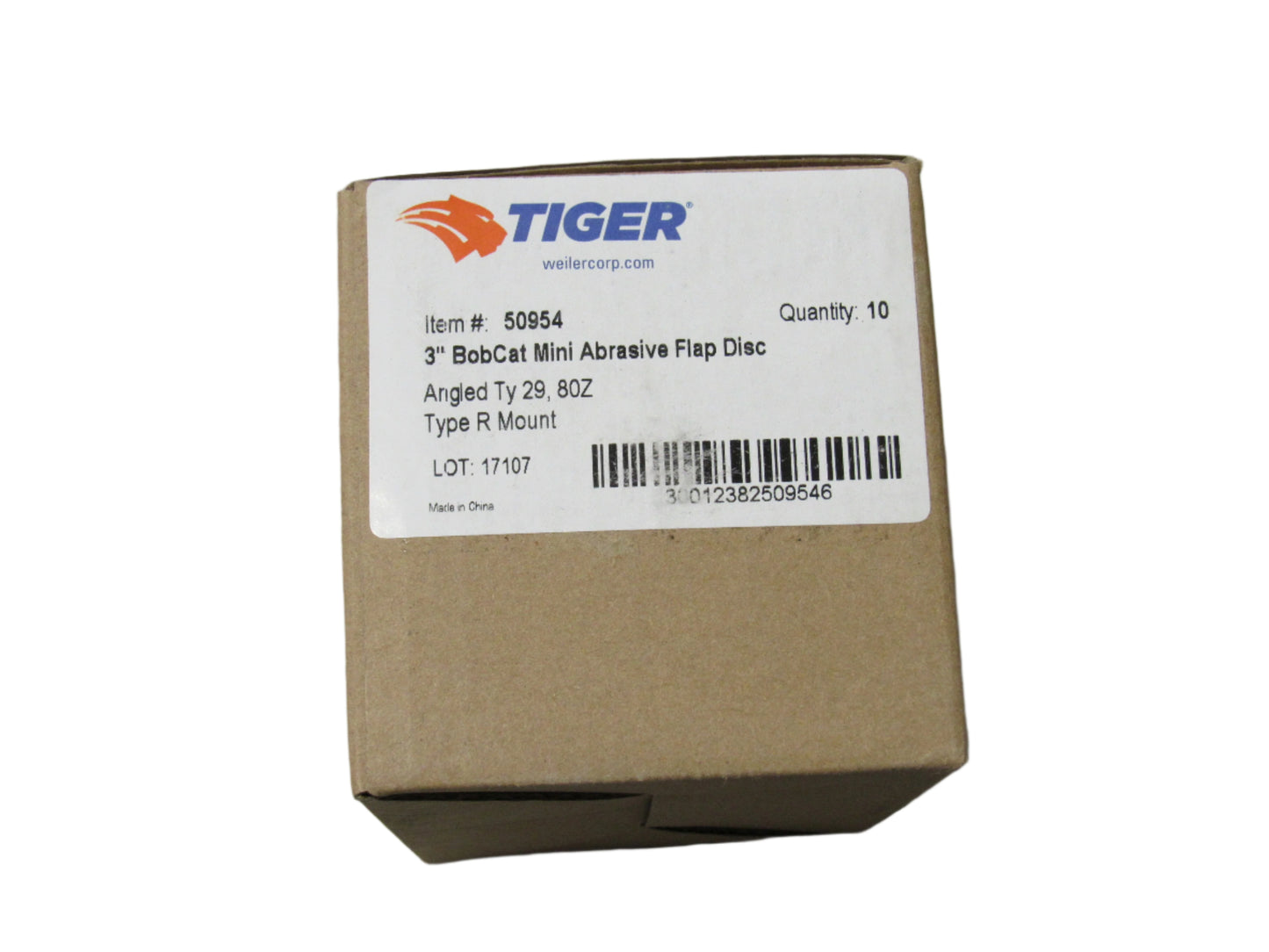 50954 - 3" Mini Abrasive Flap Disc, Type R Mount- 80 Grit