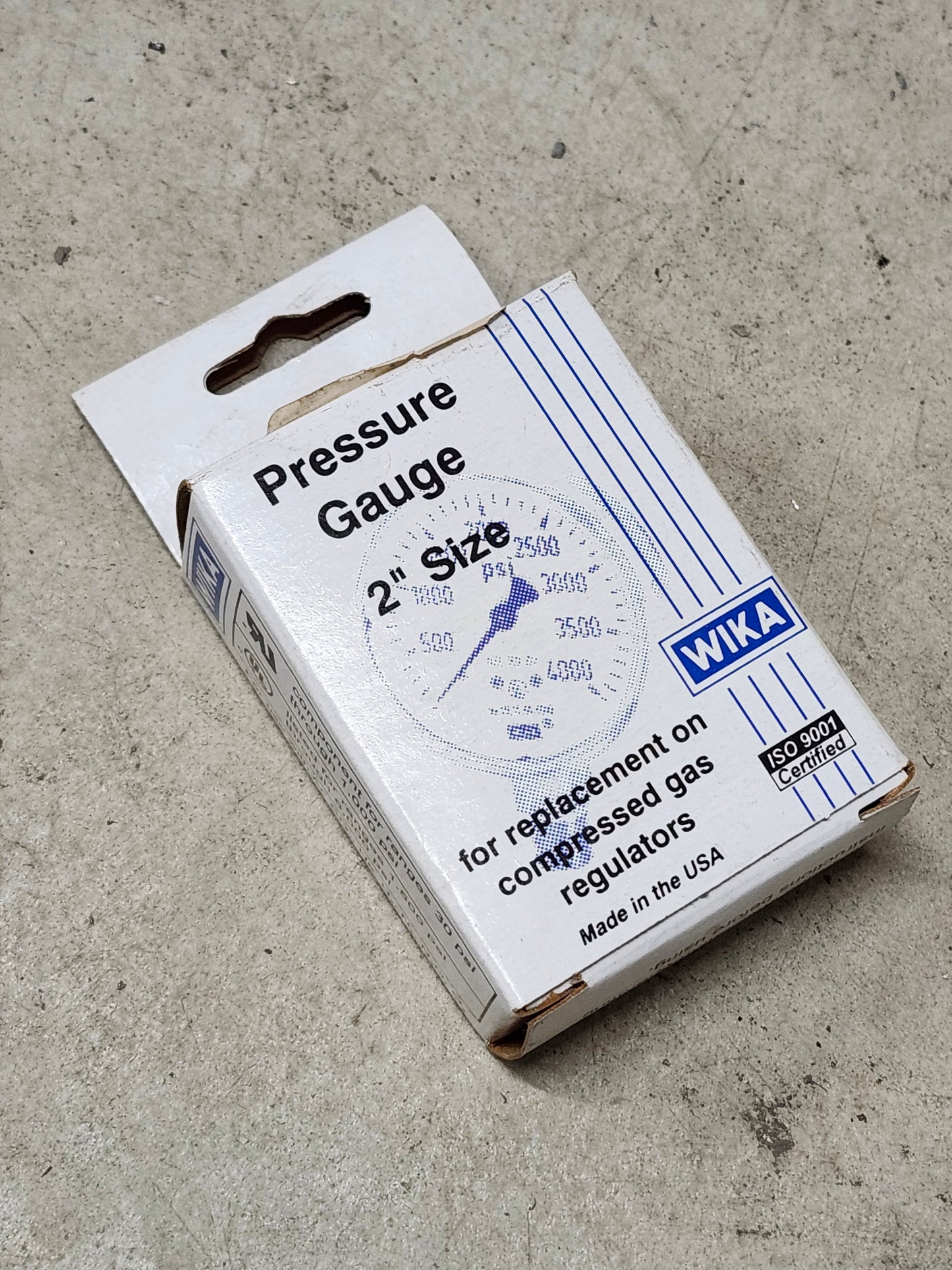 8611106 2" Replacement Compressed Gas Gauge - 1/4" NPT 2000 PSI