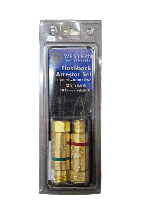 FA-10 Flashback Arrester Set - Torch Style