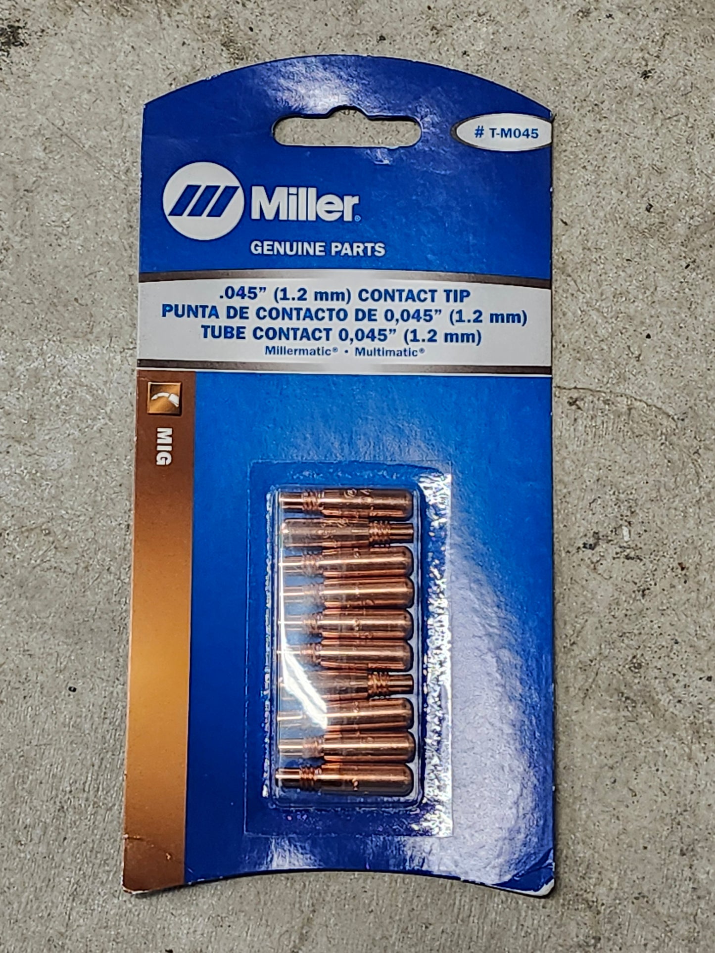 T-M045 Miller .045 Contact tip (10 pack)