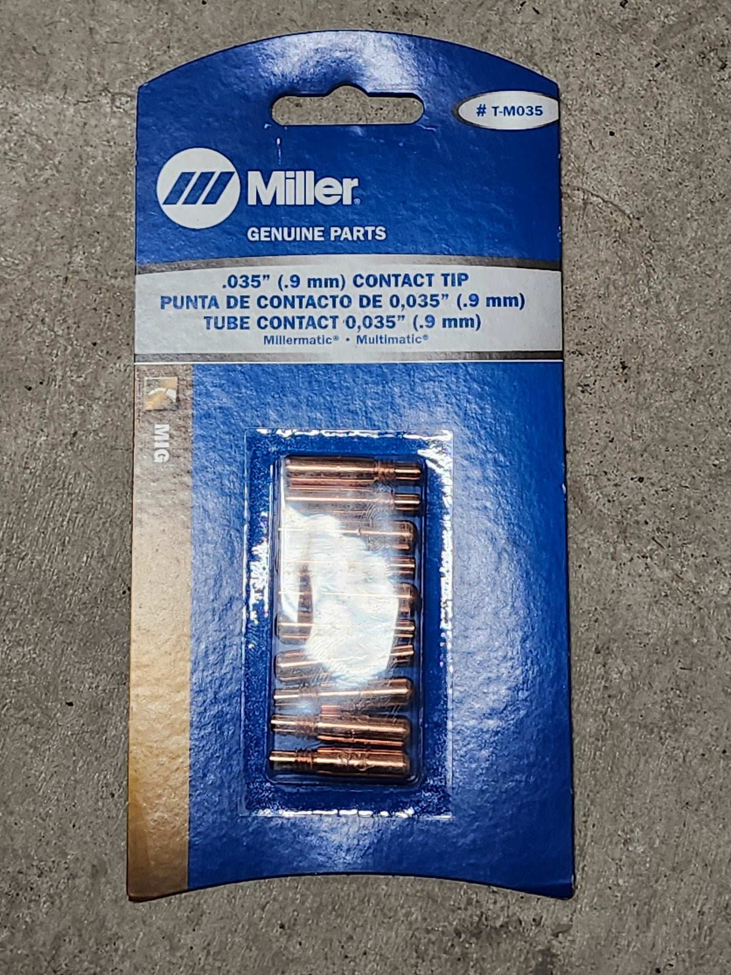 T-M035 Miller .035 Contact tip (10 pack)