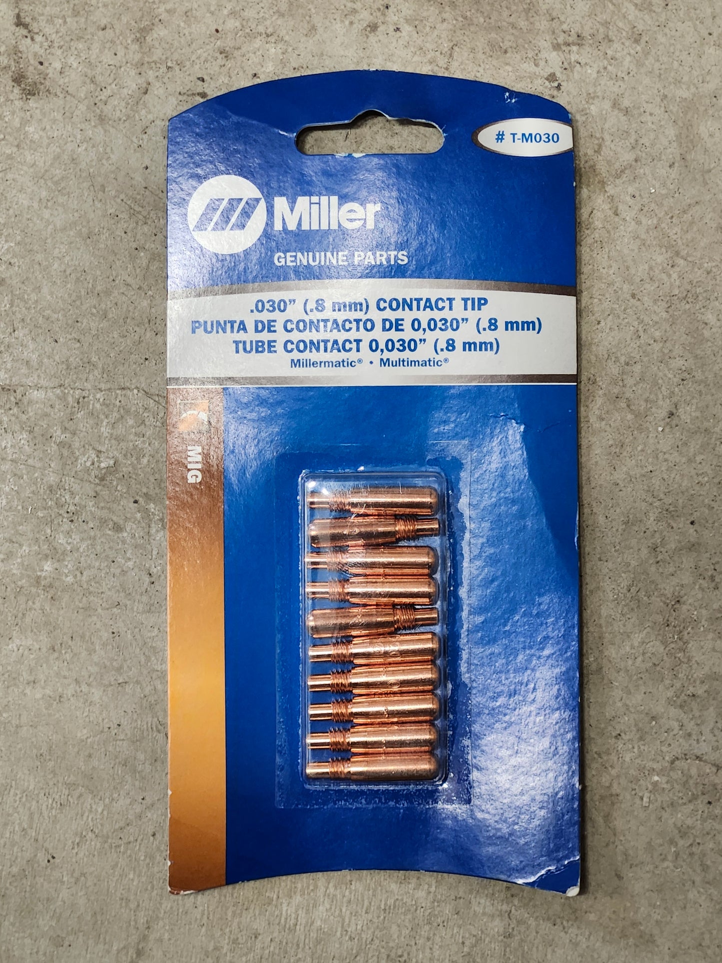 T-M030 Miller .030 Contact tip