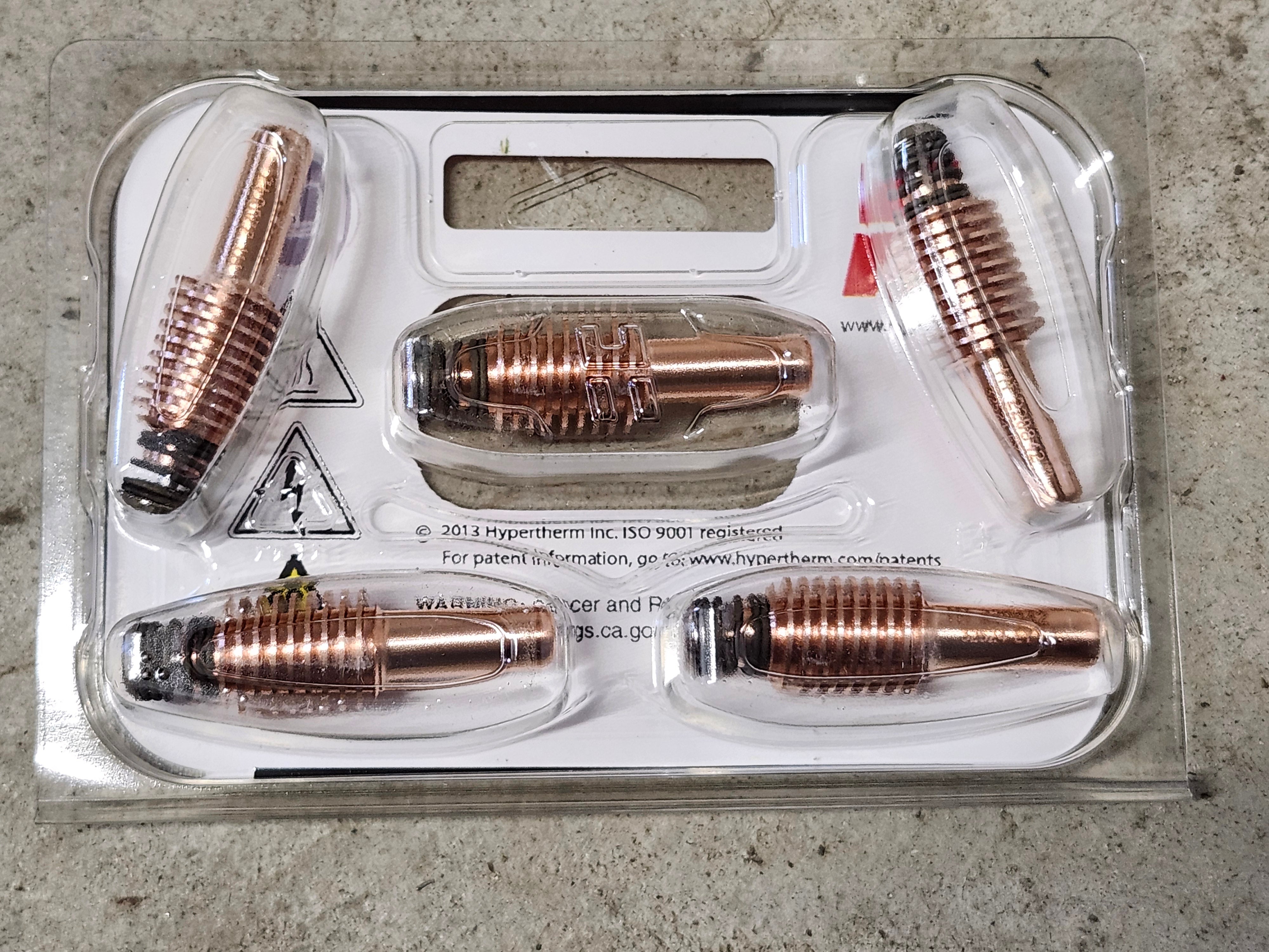 220842 Hypertherm Powermax Electrode 10-105A Pack of 5 – JK
