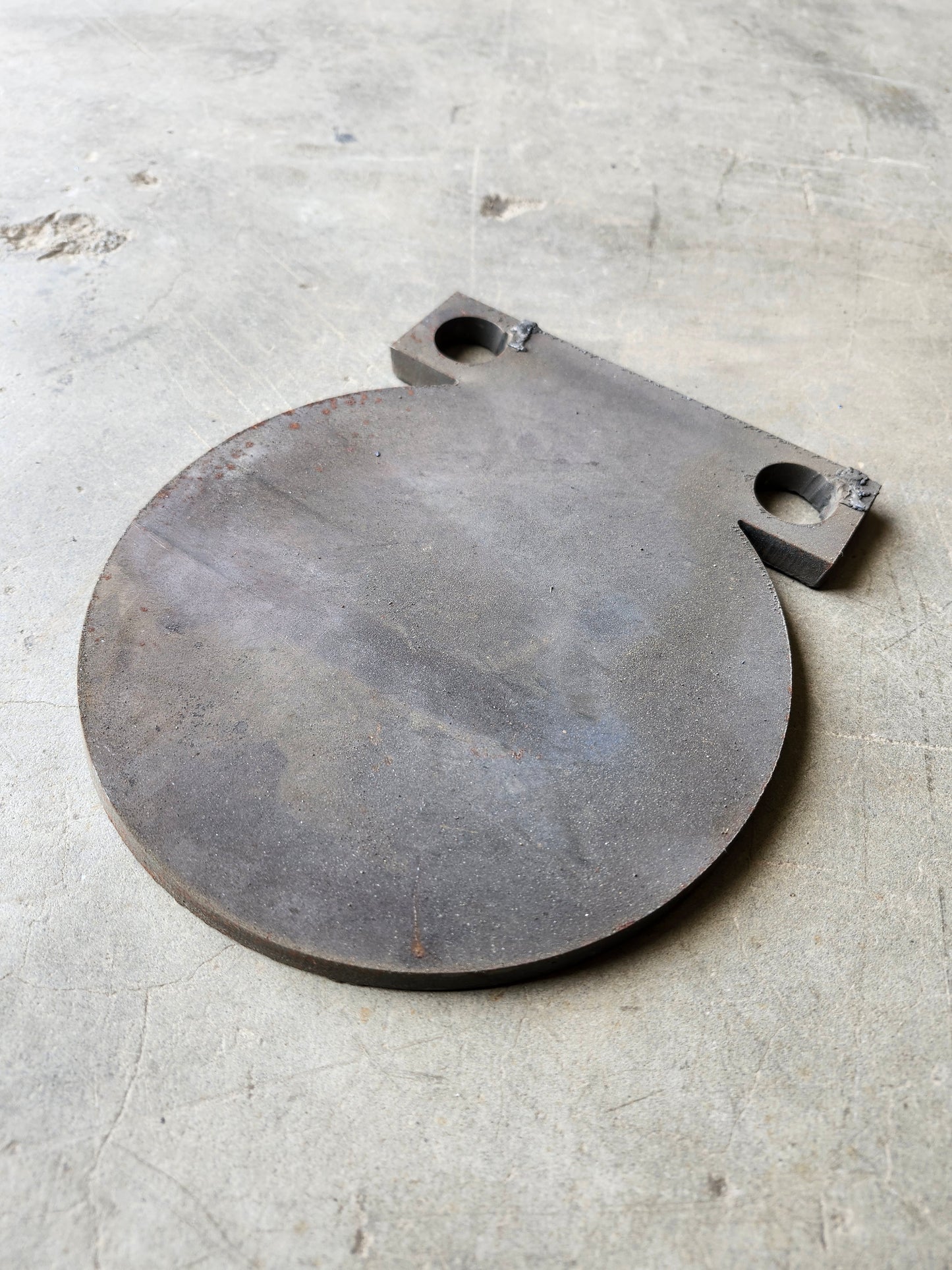7" Target CNC cut - 3/8" A36