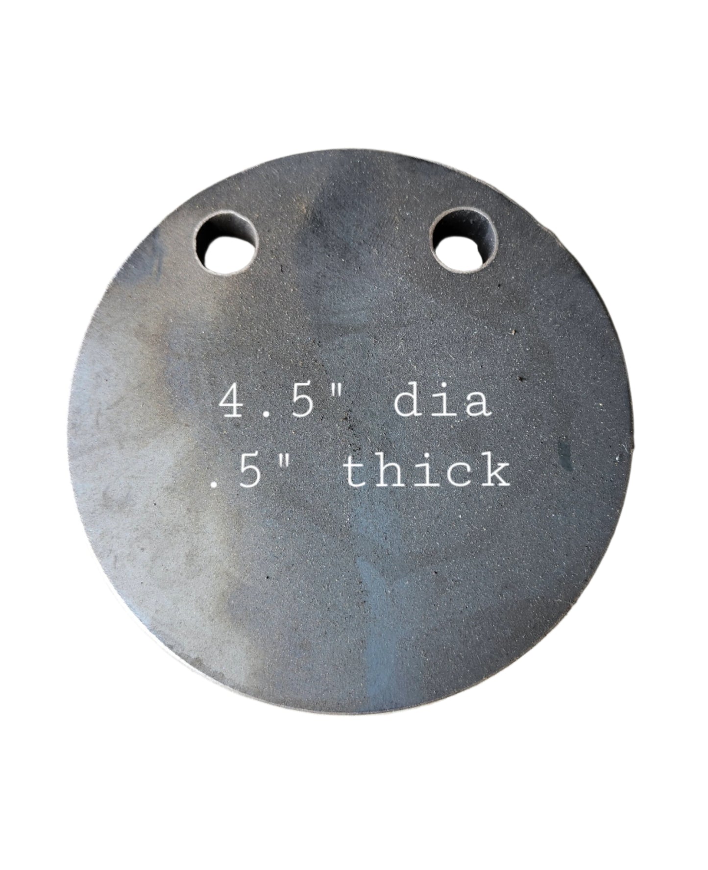 4.5" Target CNC cut - 1/2" A36