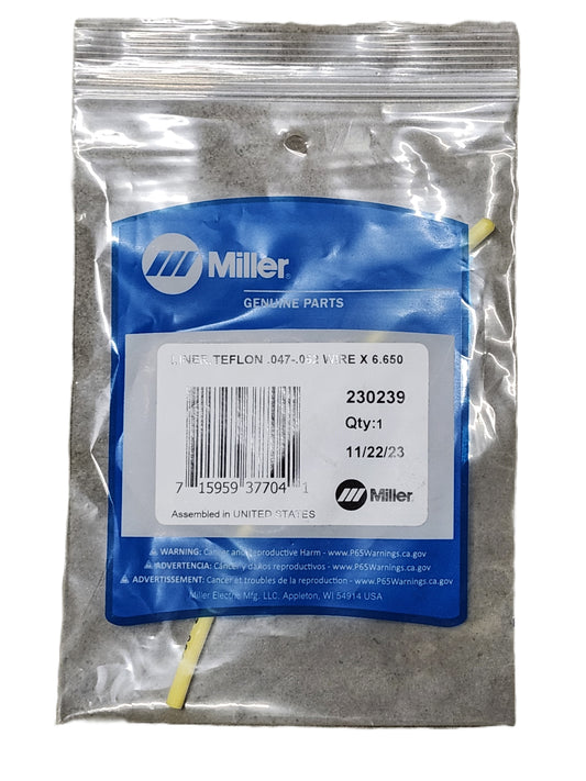 Teflon Liner .047 - .062