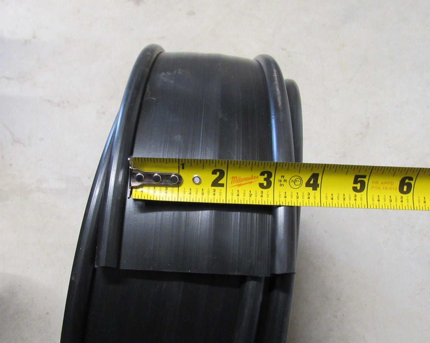3" Rubber Backing for 3" Strap