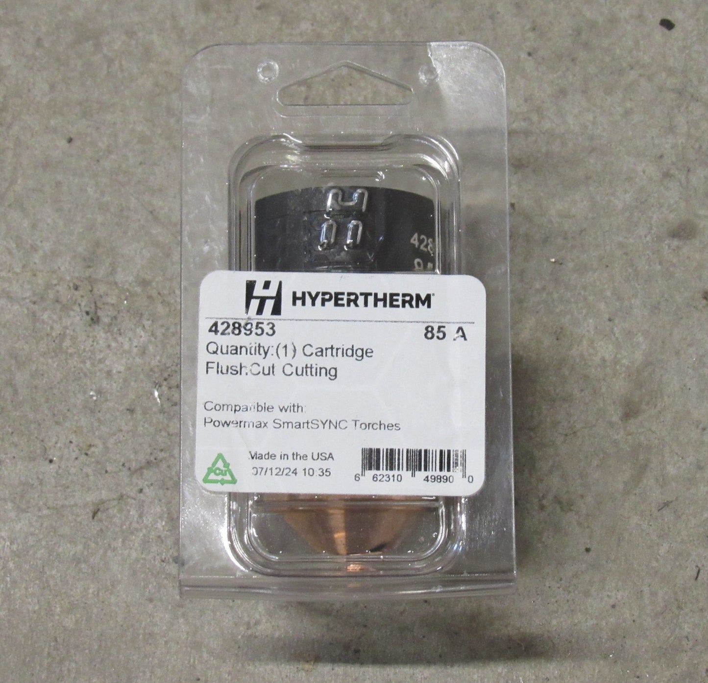 428953 Hypertherm SmartSYNC Flush Cut Cartridge