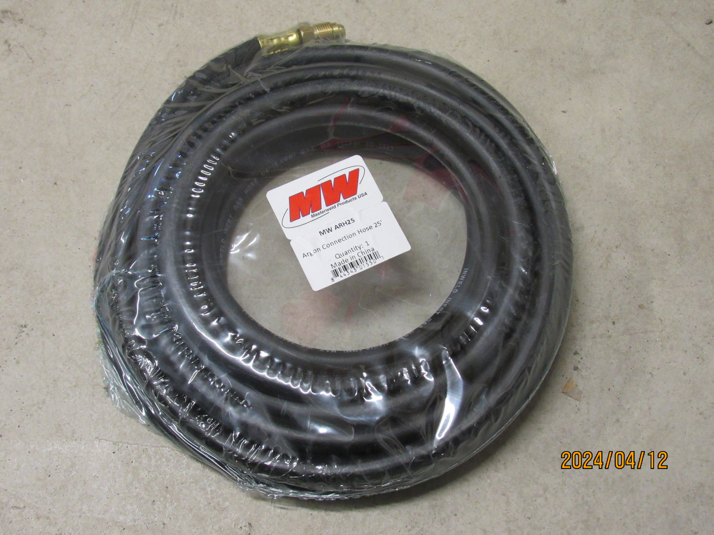 Argon - C25 Hose 25'