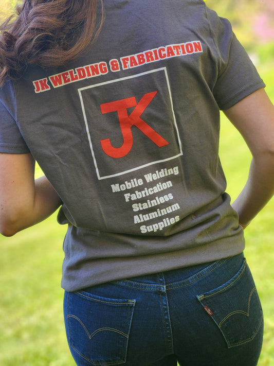 JK Welding and Fab T Shirt - Ladies - Cotton