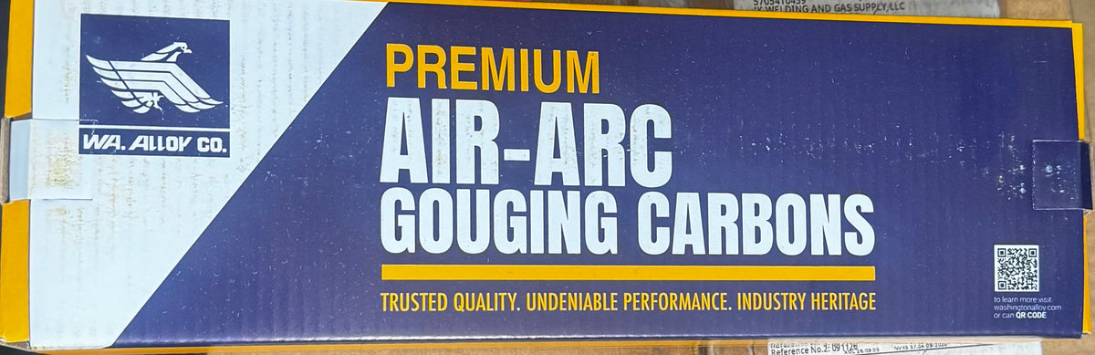 Carbon Gouging Rods FLAT 3/16" x 5/8" x 12" Qty 50