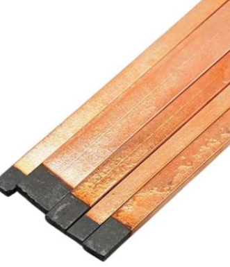 Carbon Gouging Rods FLAT 3/16" x 5/8" x 12" Qty 50